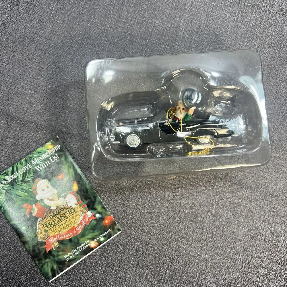 Enesco 1995 Treasury of Christmas Ornament 1955 T-BIRD Ford Thunderbird